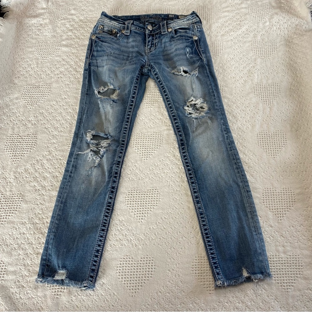 Miss Me Embellished Skinny Jeans (25)